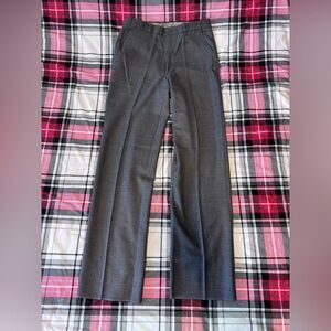 Chic Charcoal Wide-Leg Pants